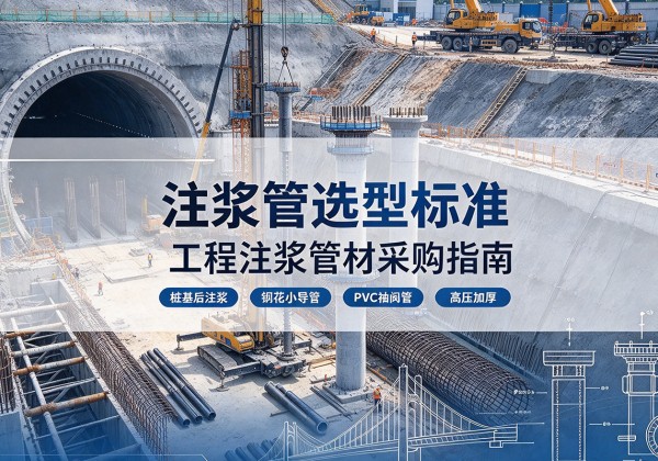 海棠注浆管选型标准